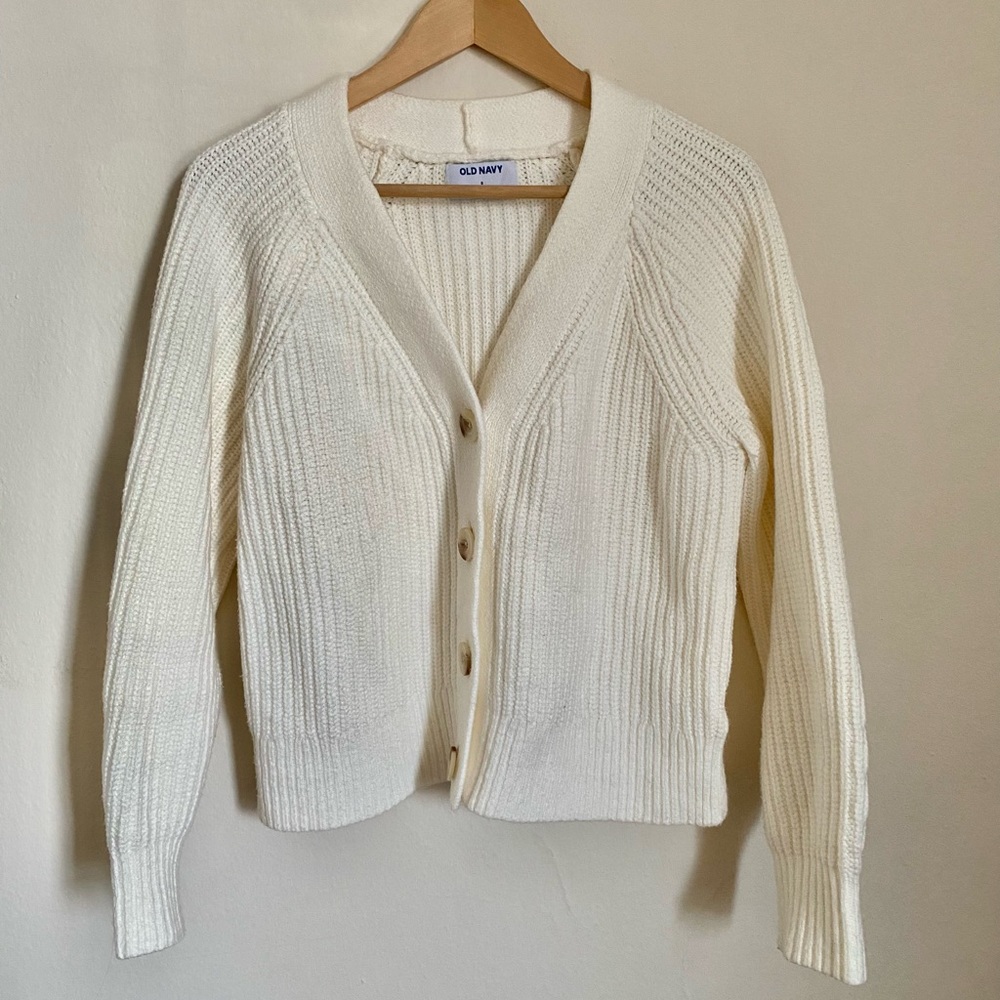 White Cardigan